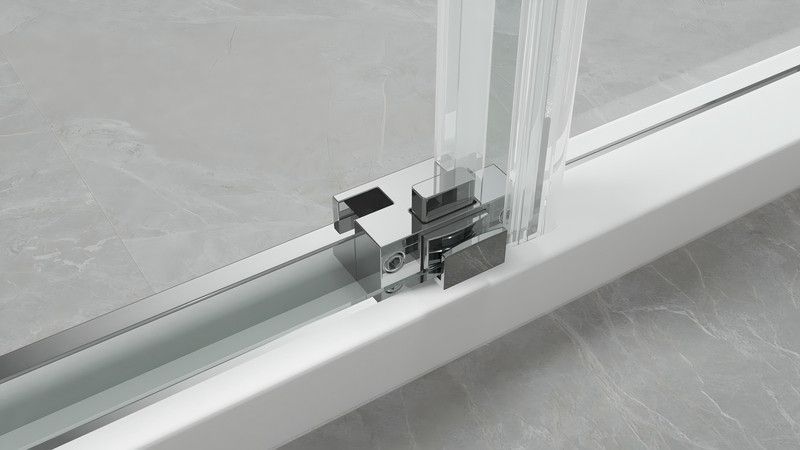 Душевая кабина без поддона Koer SR SC03, 100x100 см, прозрачное стекло, 6мм, хром, Easy Clean (KR5357) KR5357 фото