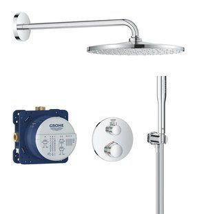 Система душова Rainshower Mono 310 з термостатом Grohe Grohtherm, вбудоване встановлення (34869000) 34869000 фото