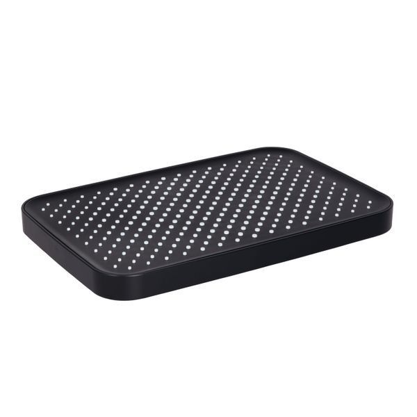 Лійка для верхнього душу Qtap Hlavova 330x330 мм прямокутна QTHLA107BLM45945 Black Matt, ABS пластик, 1 режим SD00052069 фото