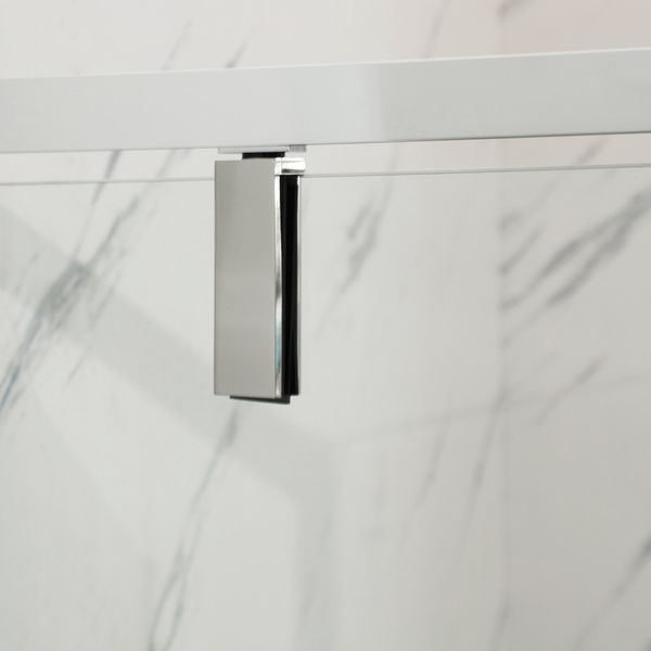 Душова кабіна Mixxus Premium BEVEL SC01, 90x90 см, без піддона, хром, скло 6 мм (MI6863) MI6863 фото