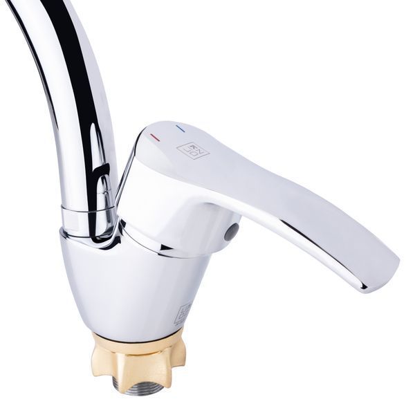 Змішувач для кухні Lidz Anny 008F (k40) LDANN008FCRM35123 Chrome, одноважільний, поворотний вилив SD00041227 фото