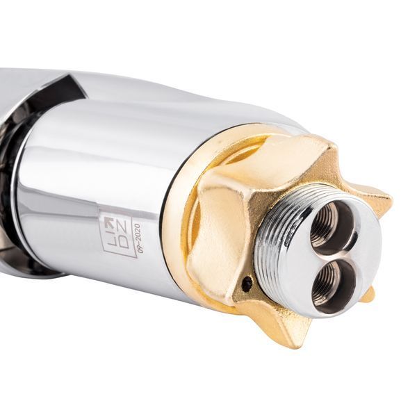 Змішувач для кухні Lidz Anny 008F (k40) LDANN008FCRM35123 Chrome, одноважільний, поворотний вилив SD00041227 фото