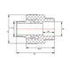Муфта PPR Blue Ocean 50х1" 1/2 ЗР SD00006400 фото 2