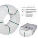 Труба Thermo Alliance PE-RT EVOH White 5 шарів 16х2 мм (320 м) Spain SD00053079 фото 6