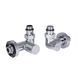 Комплект кранів SD Forte 1/2" НР для рушникосушарки кутовий SF395W15HE SD00046629 фото 4
