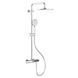 Душова колонка з термостатом Koer KB-55014-01, хром, 3 режими, 150 см шланг (KR4732) KR4732 фото 1