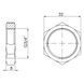Контргайка SD Forte 3/4" SF35020 SD00002527 фото 2