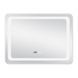 Дзеркало Qtap Mideya (DC-F908) 800х600 з LED-підсвічуванням Touch, з антизапітнінням, з годинником, диммером SD00034652 фото 3