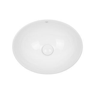 Раковина-чаша Qtap Dove 420x330x150 White з донним клапаном QT06113078W SD00046250 фото