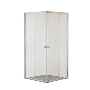 Душова кабіна без піддону Mixxus CUBIC SC01 90x90 см, хром, скло 4 мм (MI6906) MI6906 фото