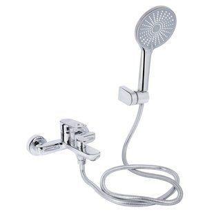 Смеситель для ванны Qtap Jay (c душевым гарнитуром) QTJAY259CRM45541 Chrome SD00051665 фото