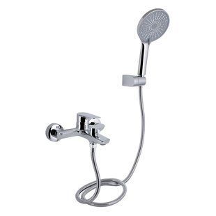 Змішувач для ванни Qtap Leo New (з душовим гарнітуром) QTLEO259CRM45563 Chrome, одноважільний, латунь SD00051687 фото