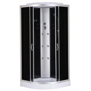 Душевой бокс Mixxus STRONG SBH02 с гидромассажем 90x90, низкий поддон, тропический душ (MI6891) MI6891 фото
