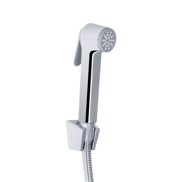 Смеситель для раковины Qtap Grand (с гигиеническим душем) QTGRA272CRW45671 Chrome/White, однорычажный, белый SD00051795 фото