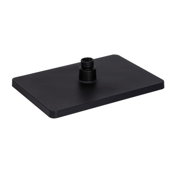 Лійка для верхнього душу Qtap Hlavova 280x280 мм прямокутна QTHLA107BLM45947 Black Matt, ABS пластик, 1 режим SD00052071 фото