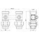 Кран кульовий SD Forte 3/4"х1/2" для радіатора нижній SF251W15 SD00021148 фото 2