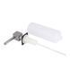 Дозатор для миючого засобу Lidz LK117 квадратний Brushed Steel (LDLK117BRU46399) SD00052523 фото 3