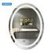 Дзеркало Qtap Mideya (DC-F801) 600х800 з LED-підсвічуванням Touch, з антизапітнінням, годинником, диммером SD00034655 фото 1