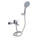 Смеситель для ванны Qtap Leo New (c душевым гарнитуром) QTLEO259CRM45563 Chrome, однорычажный, латунь SD00051687 фото 1