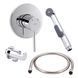 Комплект для гигиенического душа Qtap Spring Chrome: Смеситель QTSPRCRM + Подключение с держателем SD00053508 фото 1