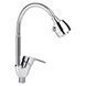 Смеситель для кухни Lidz Agata 008F4 с гибким изливом (k40) LDAGA008F4CRM35126 Chrome, двухрежимный аэратор SD00041230 фото 1