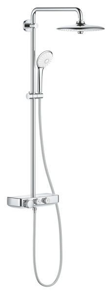 Душова система з термостатом Grohe Euphoria SmartControl, хром, 2 режими (26509000) 26509000 фото