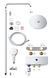 Душова система з термостатом Grohe Euphoria SmartControl, хром, 2 режими (26509000) 26509000 фото 4