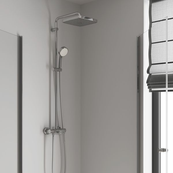 Душова система Grohe New Tempesta з змішувачем, хром, 2 режими, 113 см (26692000) 26692000 фото