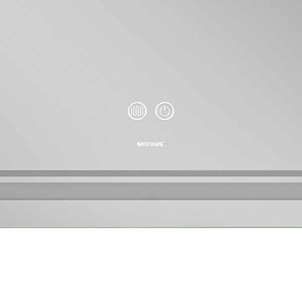 Дзеркало Mixxus Premium QUADRO MR20-120x80 (LED Touch, Anti-fog, димер, лінза) (MP6624) MP6624 фото