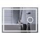 Дзеркало Mixxus Premium QUADRO MR20-120x80 (LED Touch, Anti-fog, димер, лінза) (MP6624) MP6624 фото 1