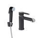Смеситель для раковины Qtap Grand (с гигиеническим душем) QTGRA272CRB45672 Chrome/Black SD00051796 фото 1