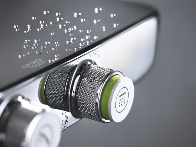 Душова система з термостатом Grohe Euphoria SmartControl, хром, 2 режими (26509000) 26509000 фото
