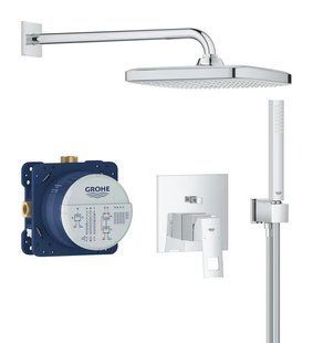 Схована душова система Grohe Eurocube Tempesta 250 Cube, хром, для душу (25289000) 25289000 фото