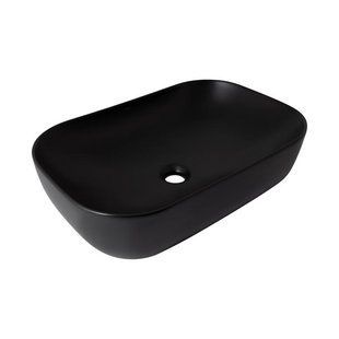Раковина-чаша Qtap Robin 610х400х145 Matt black QT132143PMBMBN SD00052909 фото