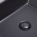 Раковина-чаша Qtap Tern 475х370х140 Matt black з донним клапаном QT172074MBMB SD00046258 фото 4