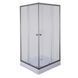 Душевая кабина Mixxus CUBIC SCT01 с низким поддоном 90x90 см, графит, стекло 4мм (MI6905) MI6905 фото 1