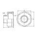 Перехід SD Forte 1" 1/4х3/4" ВЗ SF3603220 SD00002610 фото 2