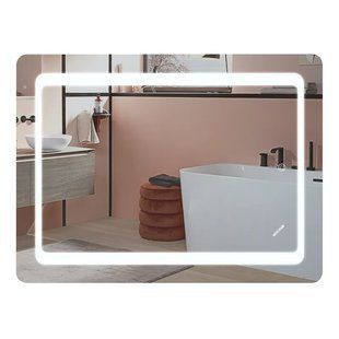 Дзеркало Mixxus TWEE MR09-50x80-REVERSE з LED Touch, Anti-fog, димером, регулюванням яскравості MI6930 фото