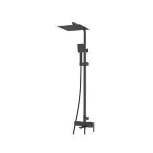Душова колонка KOER KB-56010-05 з змішувачем чорна, 3 режими, 150 см шланг. (KR3495) KR3495 фото