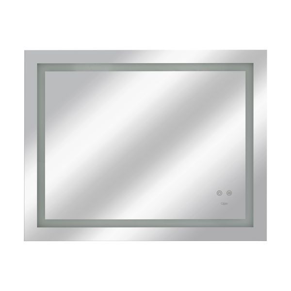 Дзеркало Qtap Mideya 900х700 з LED-підсвічуванням Touch, з антизапотіванням, з диммером, рег. яскравості Reverse SD00051749 фото