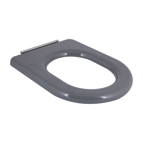 Унітаз підлоговий Qtap Freedom інклюзивний Rimless безобідковий з сидінням Soft-Close WHITE QT22226098W, з горизонтальним випуском SD00052583 фото