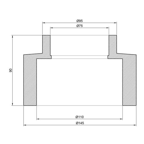 Муфта PPR Thermo Alliance 110х75 SD00029327 фото