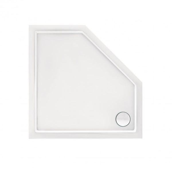 Душевой поддон Qtap Diamond 301112 100x100x12 см + сифон, акрил, низкий, белый SD00046993 фото