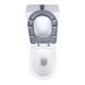 Унітаз підлоговий Qtap Freedom інклюзивний Rimless безобідковий з сидінням Soft-Close WHITE QT22226098W, з горизонтальним випуском SD00052583 фото 7