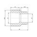 Муфта PPR Blue Ocean 50х32 редукційна SD00006355 фото 2