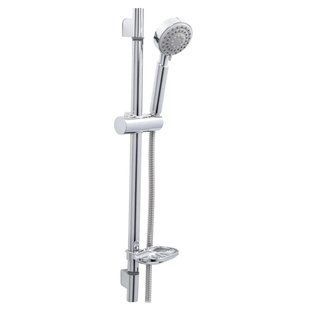 Стойка для душа ZERIX BAR-01 с шлангом и лейкой, хром, Чехия (LL1788) LL1788 фото