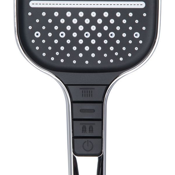 Лійка для ручного душу Qtap Rucni 130x130 мм QTRUC125CRM45956 Chrome, 3 режими, ABS пластик SD00052080 фото