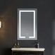 Дзеркало Mixxus HARD MR07-50x80 з LED Touch, Anti-fog, димером, регулюванням яскравості (MI6658) MI6658 фото 1