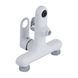 Смеситель для ванны Qtap Jay (c душевым гарнитуром) QTJAY259CRW45553 Chrome/White, латунь, однорычажный SD00051677 фото 3