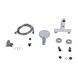 Смеситель для ванны Qtap Jay (c душевым гарнитуром) QTJAY259CRW45553 Chrome/White, латунь, однорычажный SD00051677 фото 5